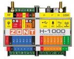 Zont H-1000 - универсальный контроллер для инженерных систем