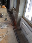 Двухтрубная система отопления, скрытая разводка трубопроводов